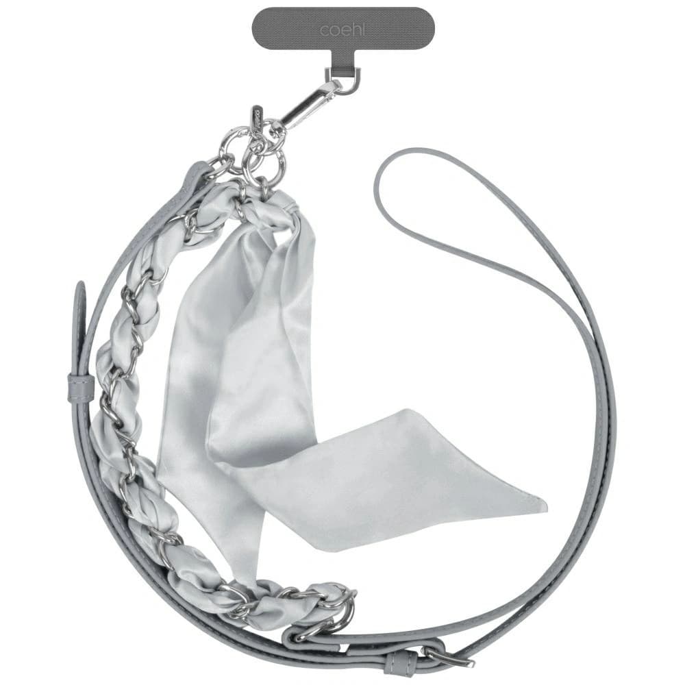 Uniwersalna smycz do telefonu 2w1 UNIQ Coehl Caryne szary - 1