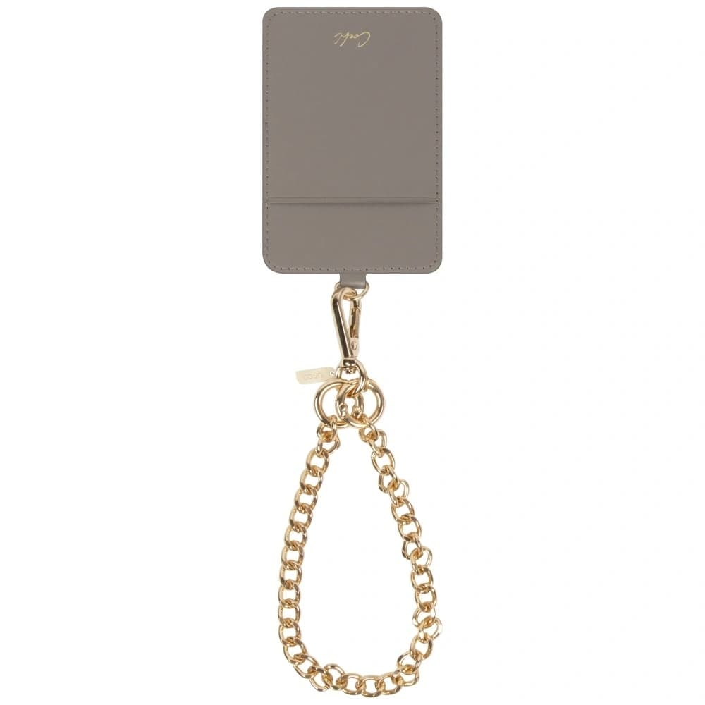 UNIQ Universal 3in1 telefonnyakpánt Coehl Caryne kártyatartóval pebble színben - 2