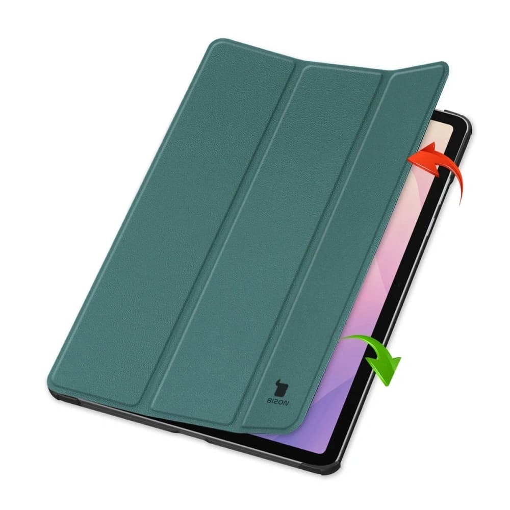 Bizon Case Tab Croc Samsung Galaxy Tab S11 Ultra tmavě zelená - 6