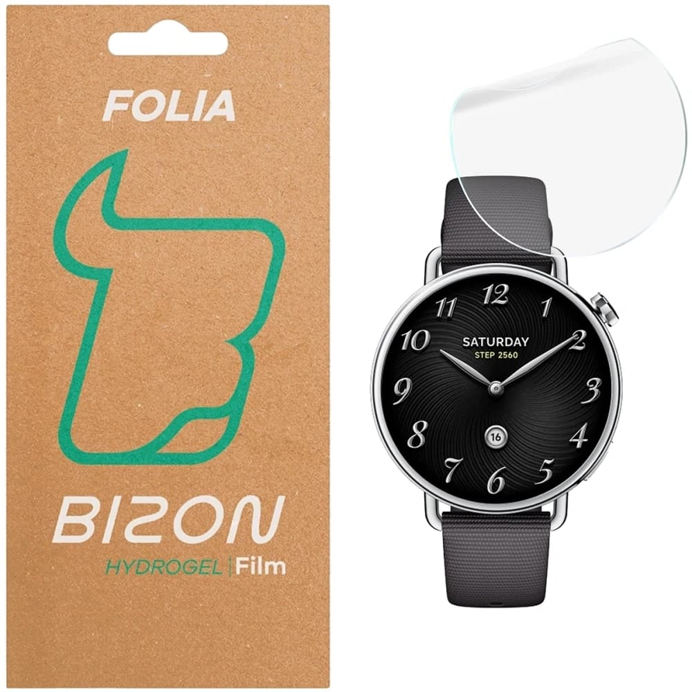 Hydrogel-Folie für den Bildschirm Bizon Glass Watch Hydrogel Xiaomi Watch S4 41mm - 1