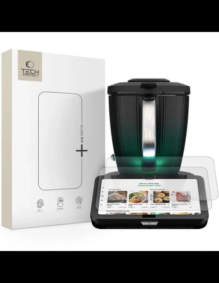 Szkło hartowane Tech-protect Glass Fit+ do Thermomix TM7 Clear [2 PACK]