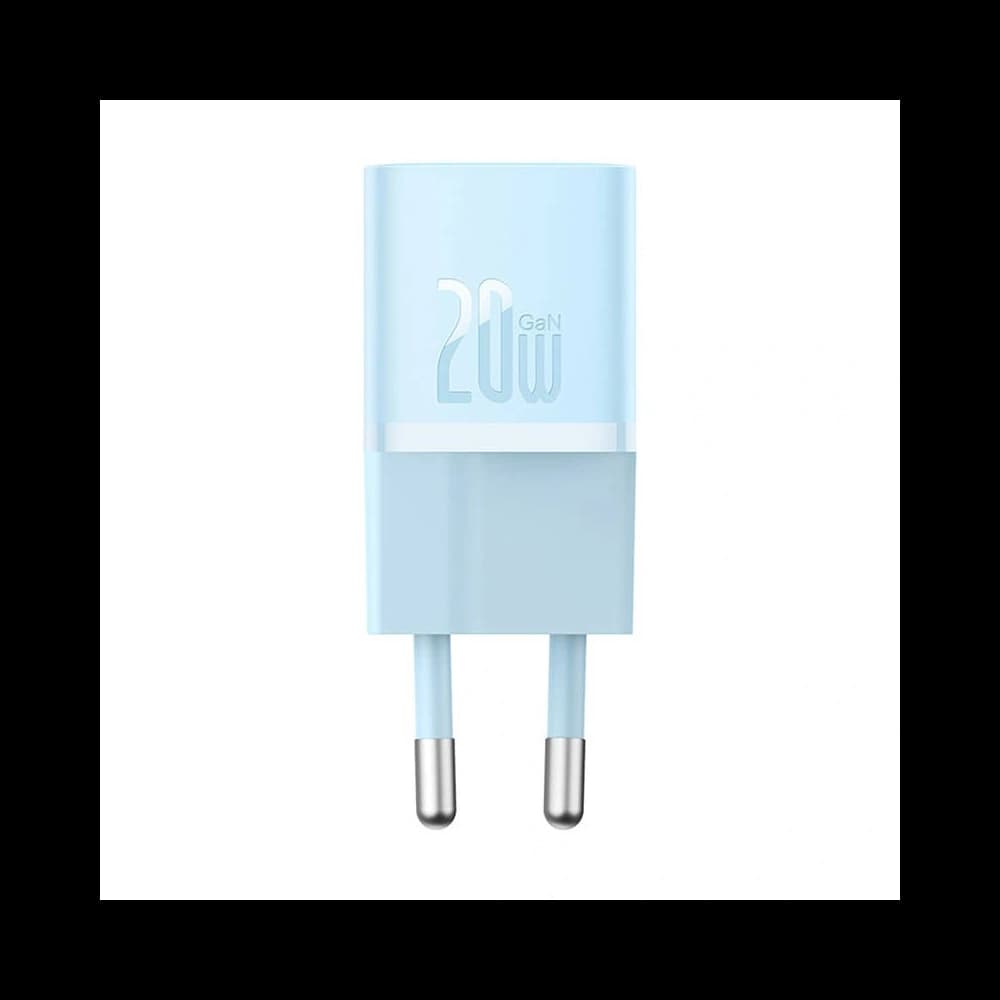 Baseus GaN5 20W Mini Zástrčka do Zdi (modrá) - 2
