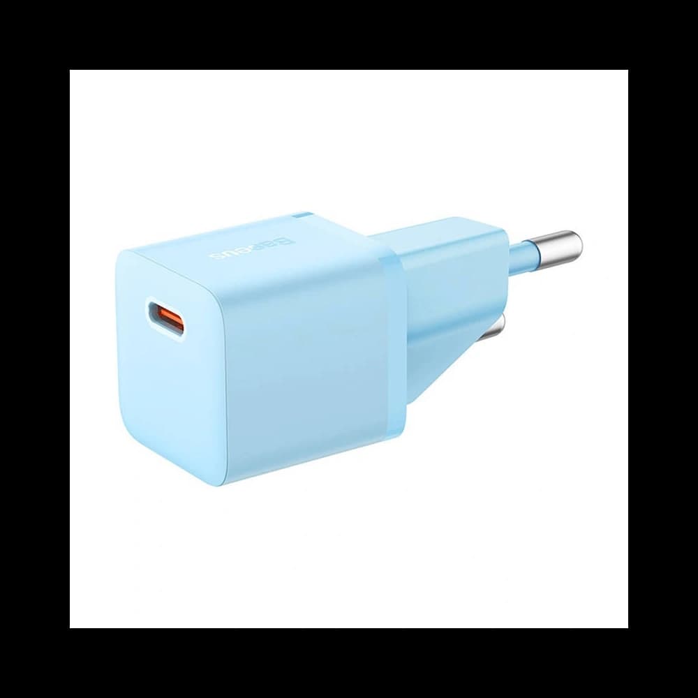 Baseus GaN5 20W Mini Zástrčka do Zdi (modrá) - 5