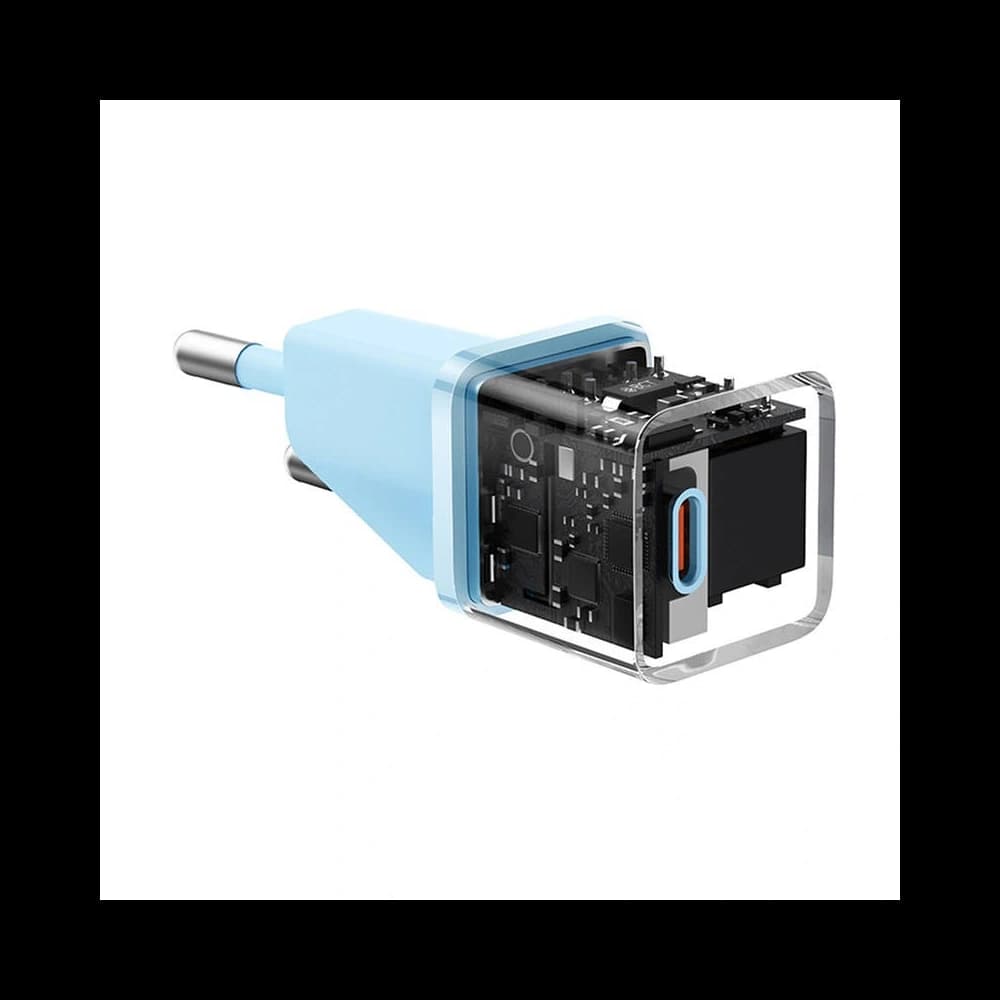 Baseus GaN5 20W Mini Zástrčka do Zdi (modrá) - 6