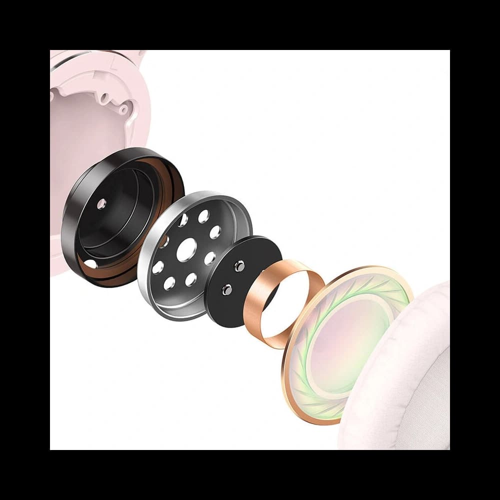 Baseus Encok D02 PRO Wireless Over-Ear Headphones Bluetooth 5.0 (Pink) - 6