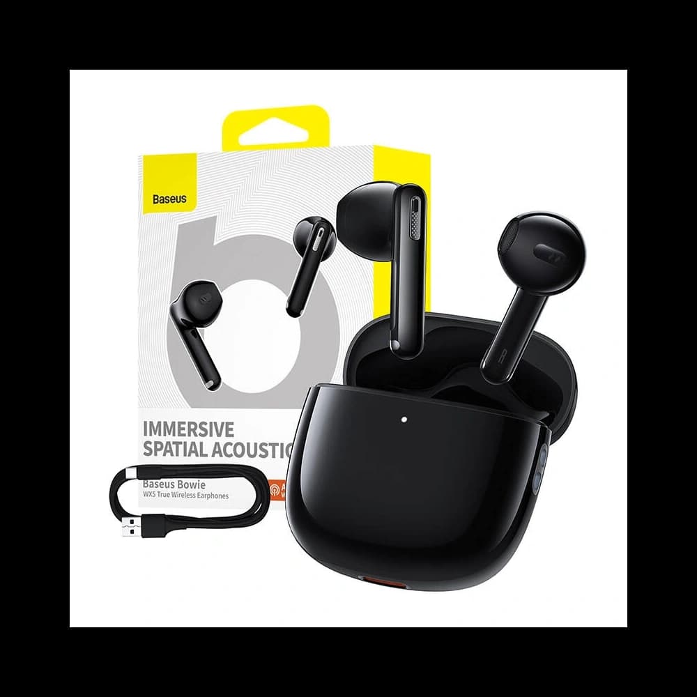 Baseus Bowie WX5 TWS Wireless Ohrhörer Bluetooth 5.3 (schwarz) - 9