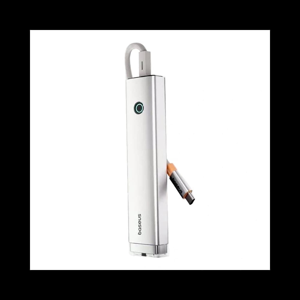 Baseus Ultra Joy HUB 5in1 USB-C / HDMI 2xUSB3.0, USB-C PD, RJ45 (silver) - 1