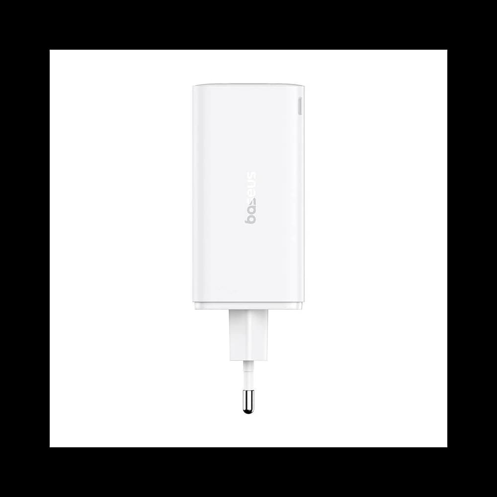 Baseus GaN6 Pro 2xUSB-C, 2xUSB-A 100W Nástěnná nabíječka (bílá) - 4