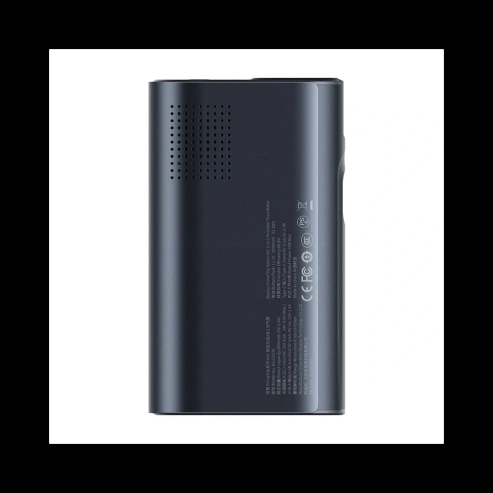 Baseus PrimeTrip VA1 2-in-1 Pumpe mit Taschenlampe Schwarz - 7