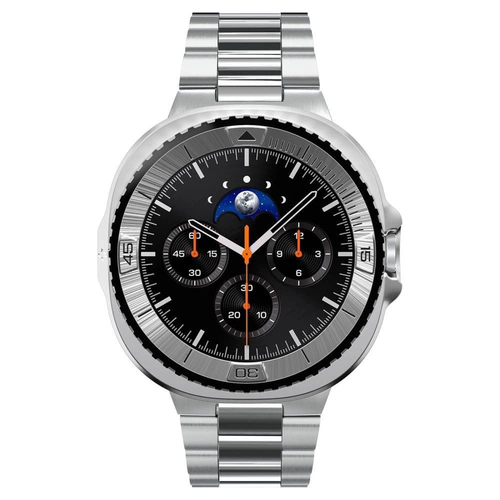 Spigen Bezel Tune Pro Pilot Samsung Galaxy Watch 8 Classic 46mm Ezüst - 5