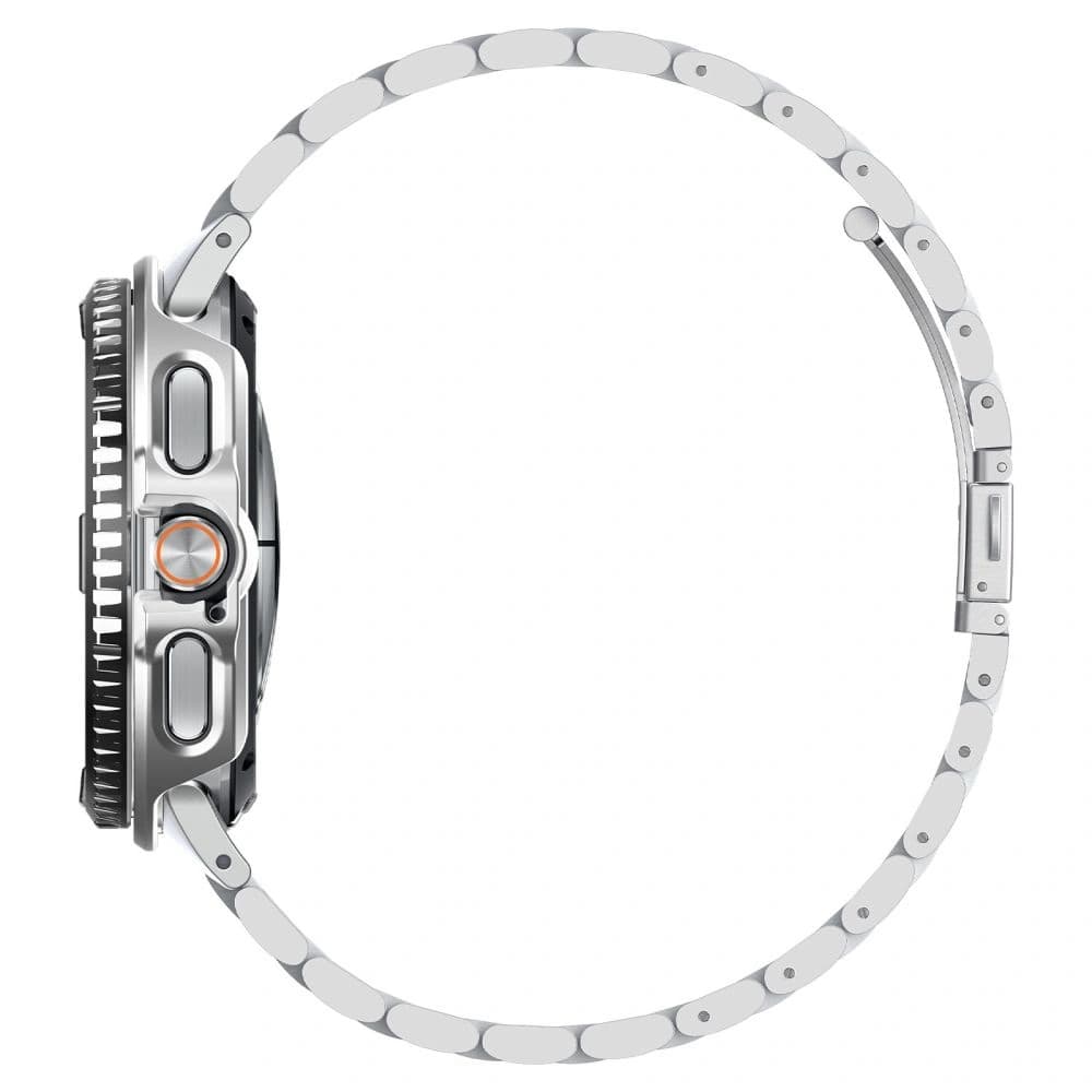 Spigen Bezel Tune Pro Pilot Samsung Galaxy Watch 8 Classic 46mm Ezüst - 7