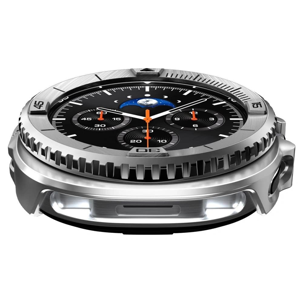 Spigen Bezel Tune Pro Pilot Samsung Galaxy Watch 8 Classic 46mm Ezüst - 11