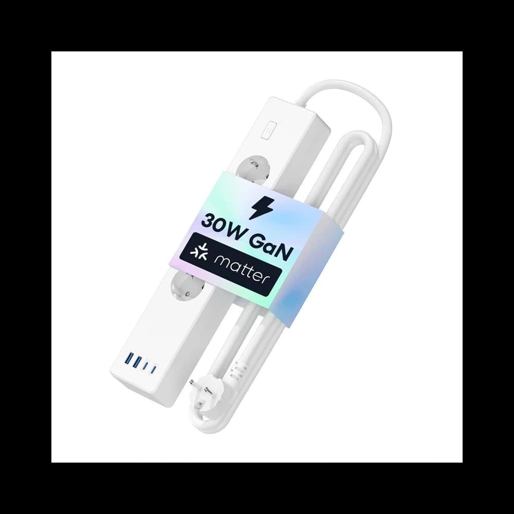 Meross MSP844(EU) Smart Fast Charging Steckdosenleiste, 4xAC, 2xUSB-A, 2xUSB-C (Matter) - 2