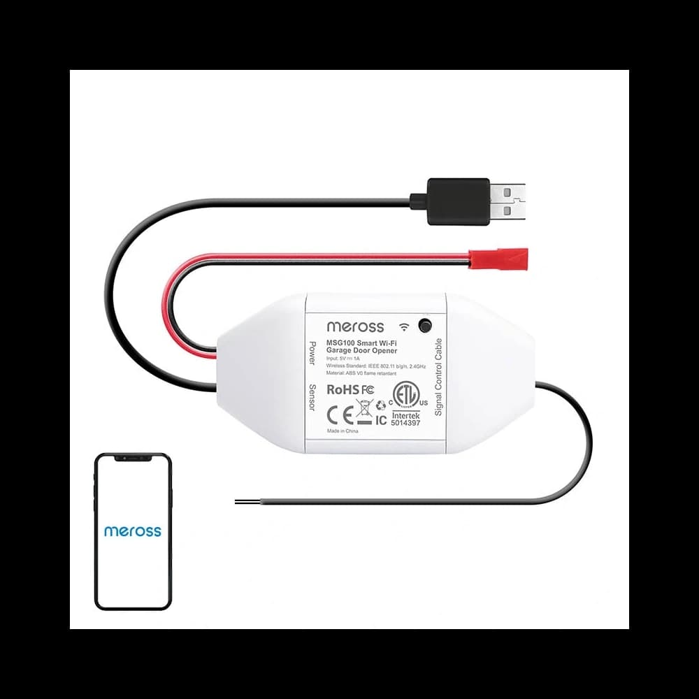 Meross MSG100HK Comutator Inteligent pentru Ușa de Garaj (HomeKit) - 1