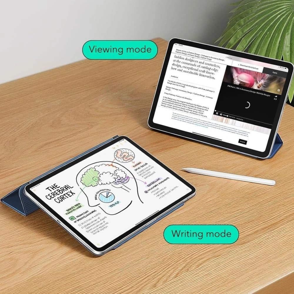 ESR Rebound Magnetic Apple iPad Pro 11” 2024/2025 Albastru Marin - 4