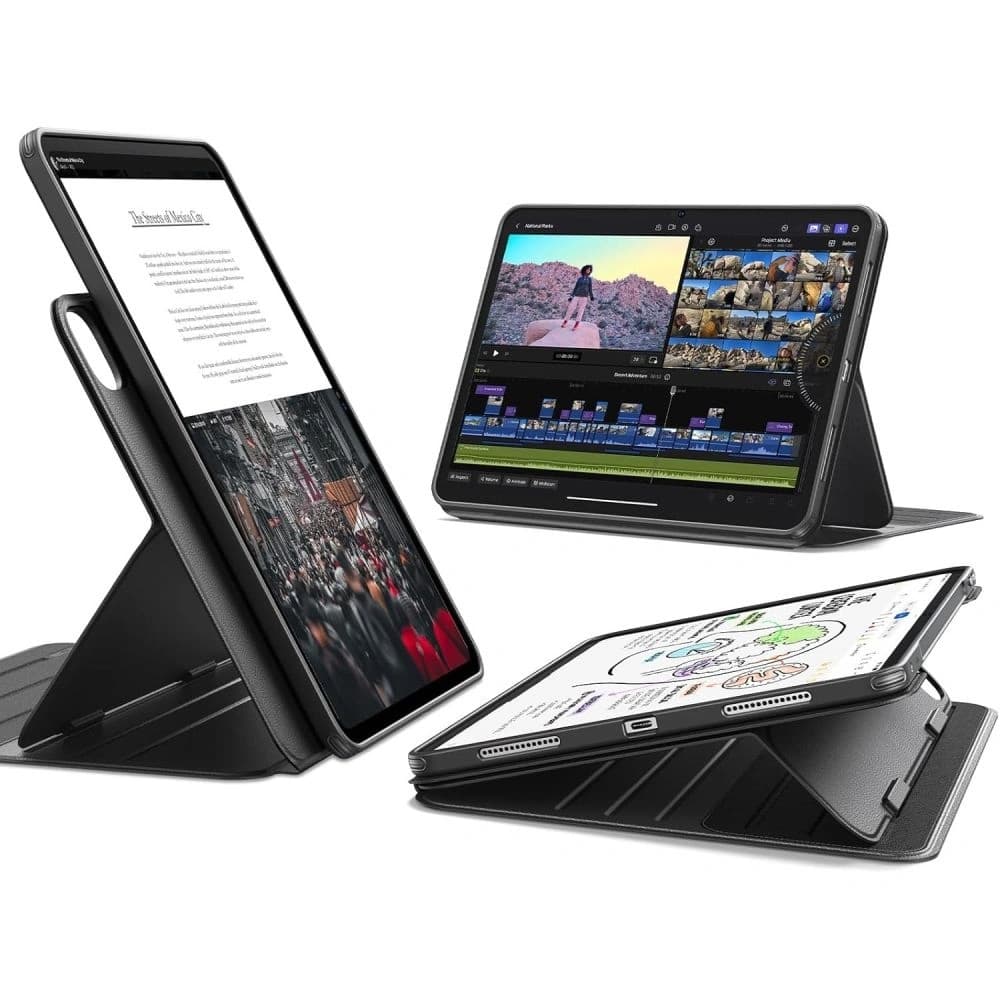 ESR Flip Hybrid Apple iPad Pro 11” 2024/2025 Negru - 1