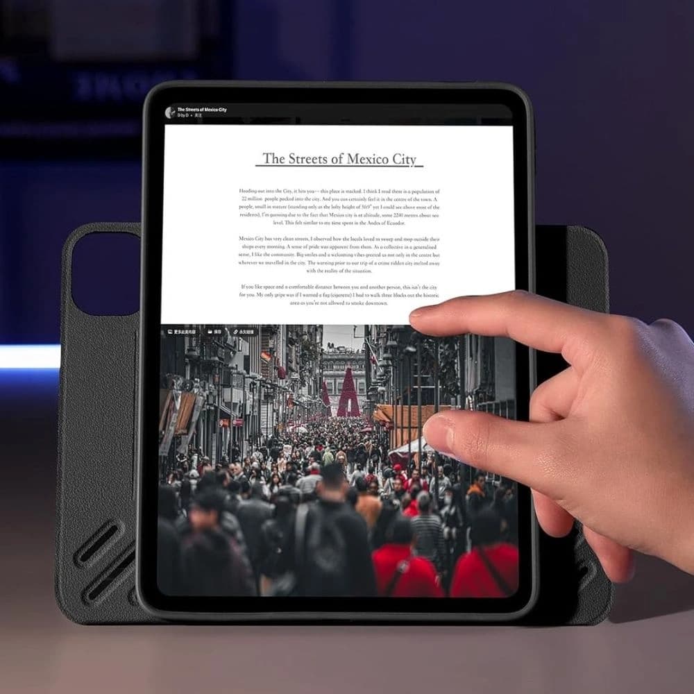 ESR Flip Hybrid Apple iPad Pro 11” 2024/2025 Negru - 4