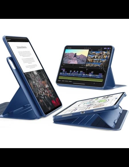 ESR Flip Hybrid Apple iPad Pro 11” 2024/2025 Albastru Marin