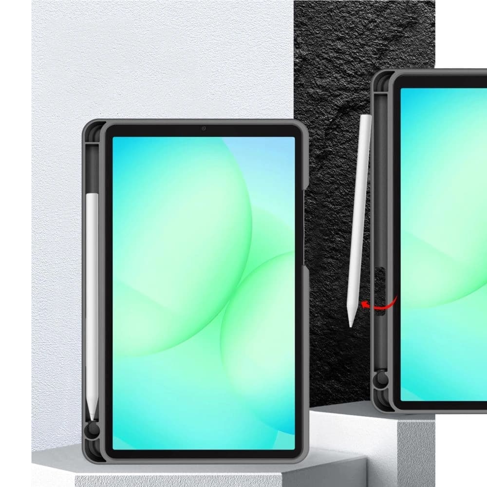 Tech-Protect SmartCase Pen Canvas Samsung Galaxy Tab A9 / A11 8.7 X110 / X115 / X133 / X135 Charcoal Grey - 10