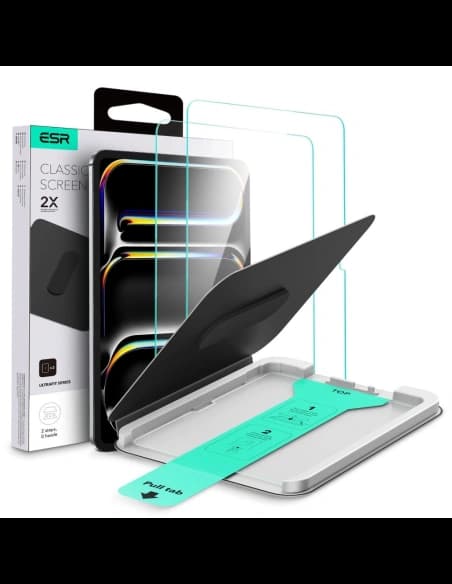 ESR Ultrafit Sticlă Temperată Apple iPad Pro 11” 2024/2025 Clar [2 PACHET]