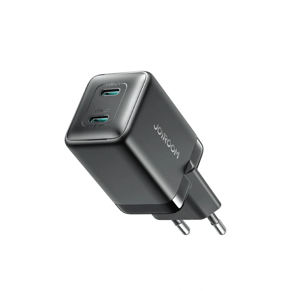 Joyroom JR-TCG17 45W 2xUSB-C Fekete Fali Töltő - 1