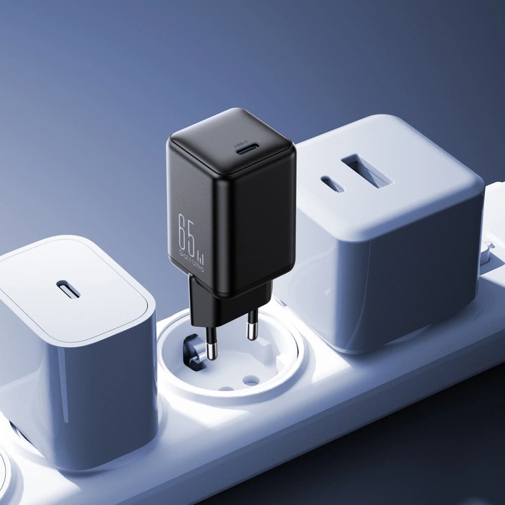 Joyroom JR-TCG18 65W USB-C Wall Charger Black - 3