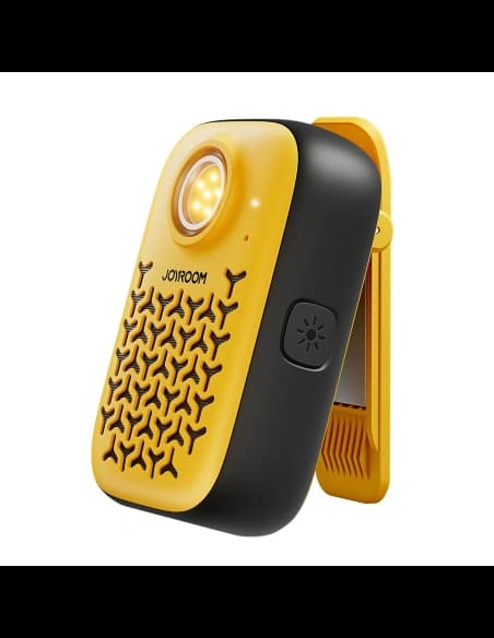 Joyroom Maya JR-MS03 Tragbarer Lautsprecher IP67 Bluetooth 5.4 mit eingebautem Taschenlampe Gelb