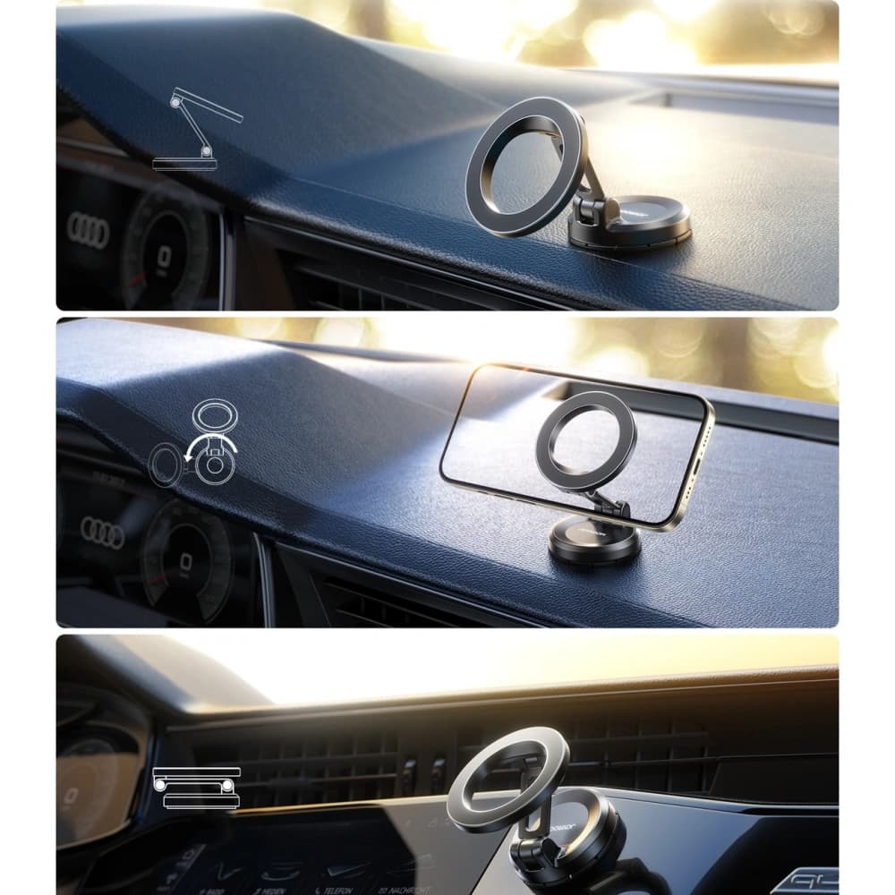 Joyroom JR-ZS505 automobilový držák na palubní desku kompatibilní s MagSafe černý - 6