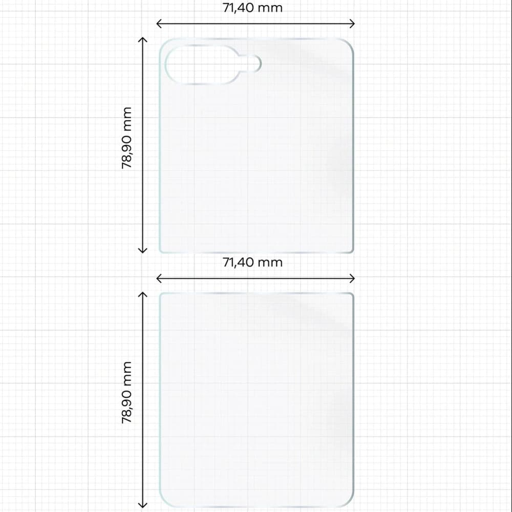 Bizon Glass Hydrogel Samsung Galaxy Z Flip7 - 2