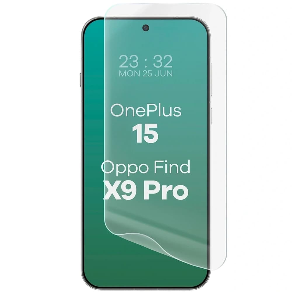 Bizon Glass Hydrogel Elülső Oppo Find X9 Pro / OnePlus 15 - 5