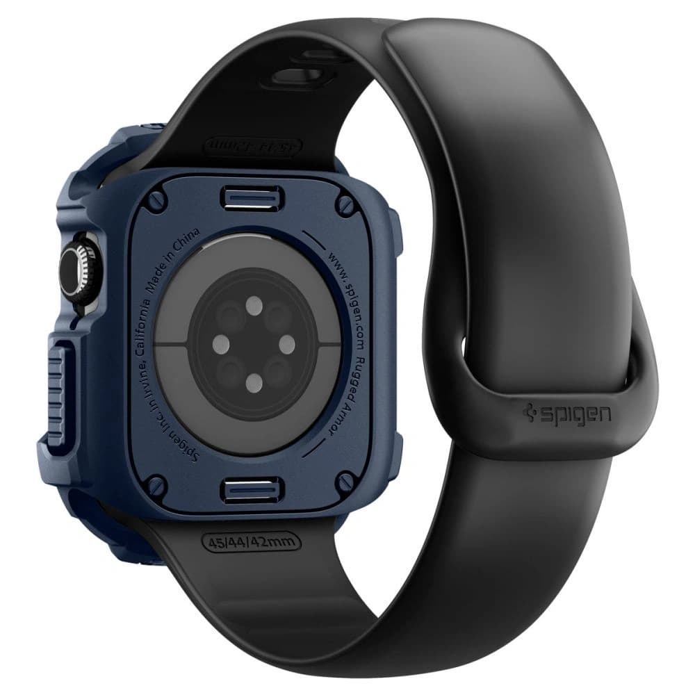 Spigen Rugged Armor V2 Apple Watch 10 / 11 42mm Albastru Marin - 4