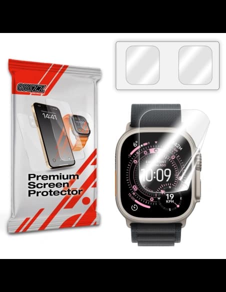 GrizzGlass CeramicFilm Apple Watch Ultra 3 49mm