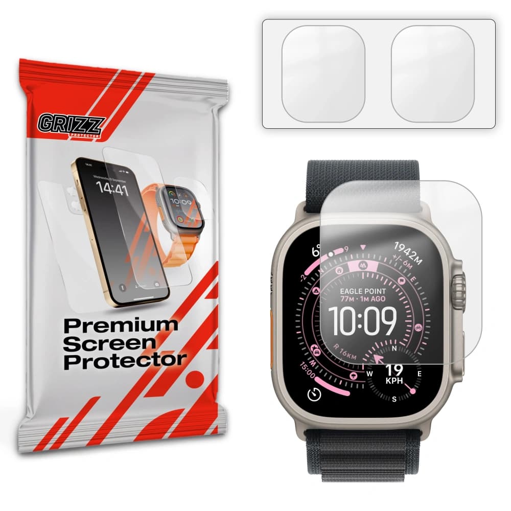 GrizzGlass PaperScreen Apple Watch Ultra 3 49mm - 1