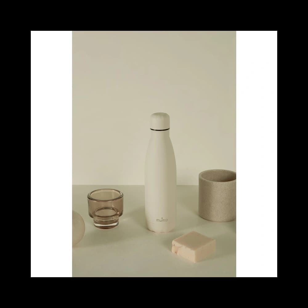 Termos z nerezové oceli PURO ICON 500ml (béžová) (práškový lak) - 6