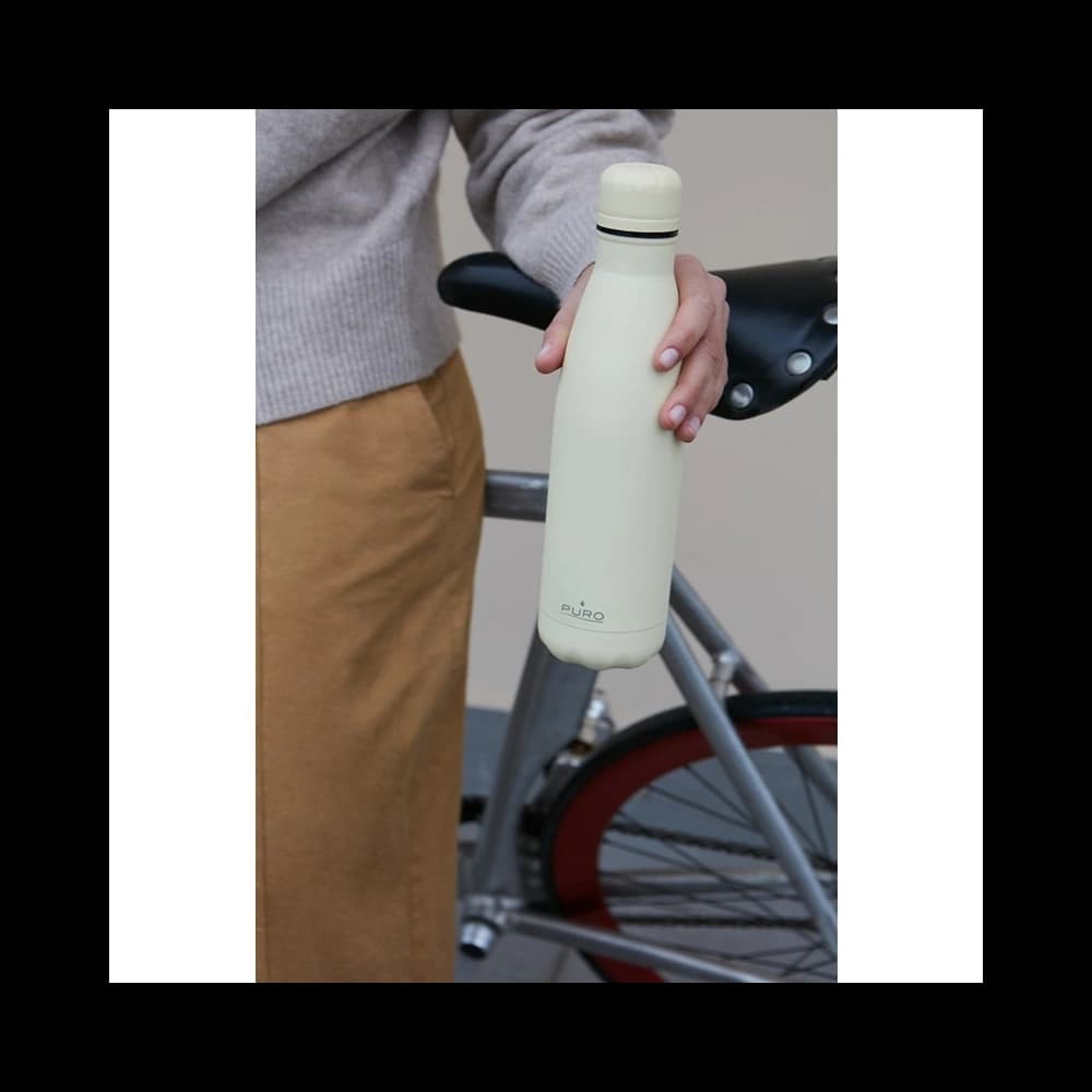 Termos z nerezové oceli PURO ICON 500ml (béžová) (práškový lak) - 7