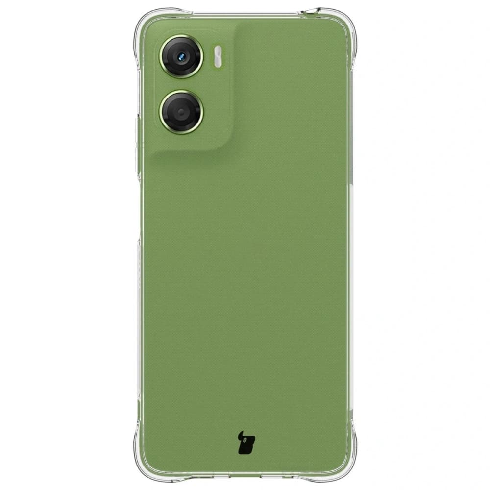 Bizon Case Clear Pack carcasă + 2x folie de protecție pentru ecran Motorola Moto G06 4G / G06 Power 4G - 2