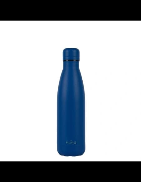PURO ICON Thermal Stainless Steel Water Bottle 500ml (Dark Blue) (Powder Coating)