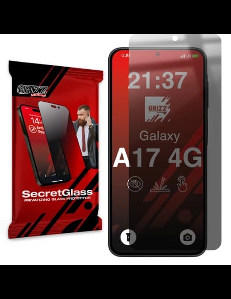 GrizzGlass Matte SecretGlass Samsung Galaxy A17 4G