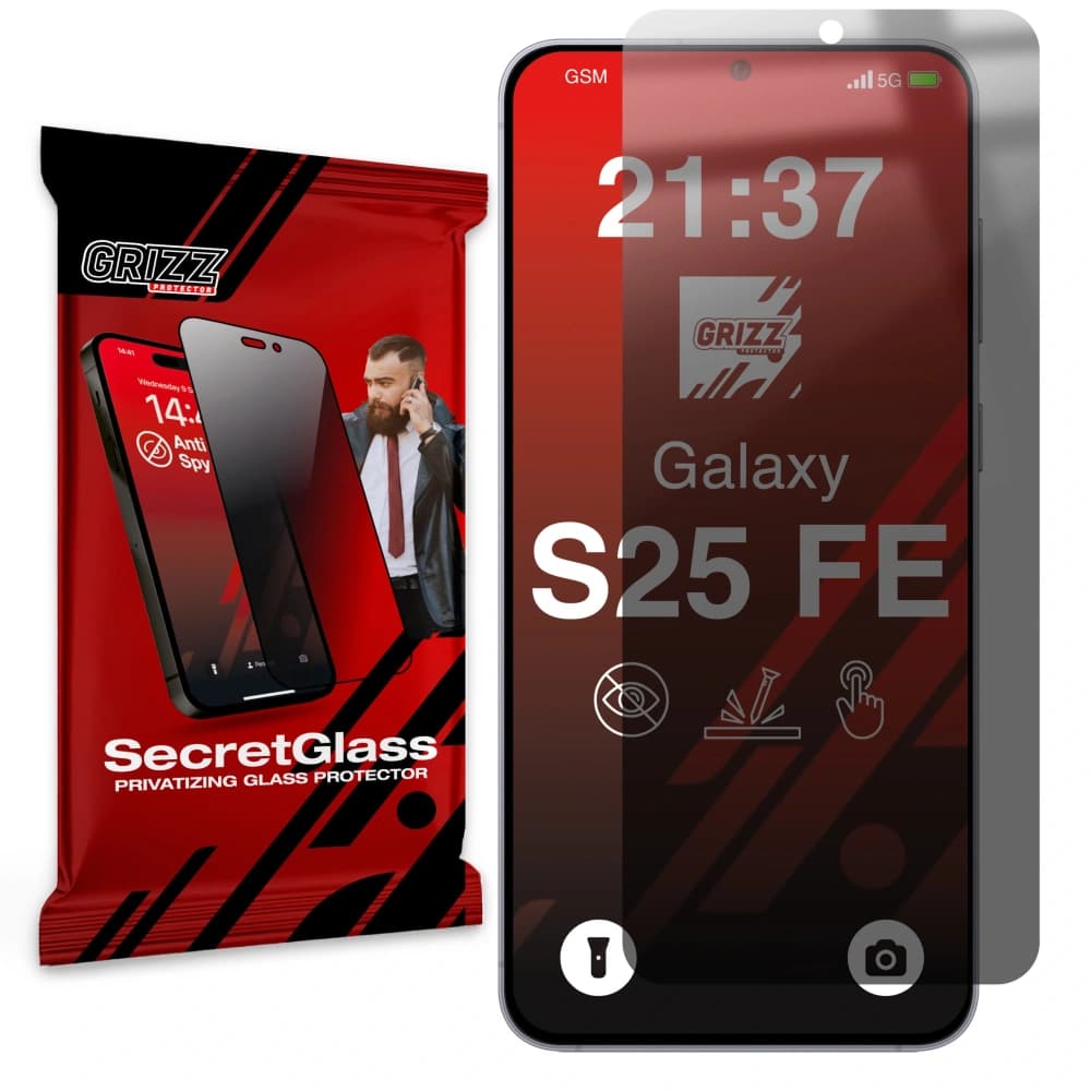 GrizzGlass Matte SecretGlass Samsung Galaxy S25 FE - 1