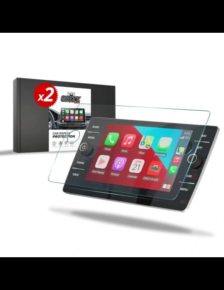 Ceramic GrizzGlass CarDisplay Protection Volkswagen VW Tiguan 2 Discover Media (2019-2023) [2 PACK]