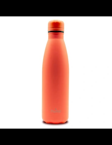 PURO ICON Fluo Thermal Stainless Steel Water Bottle 500ml (Orange) (Powder Coating)