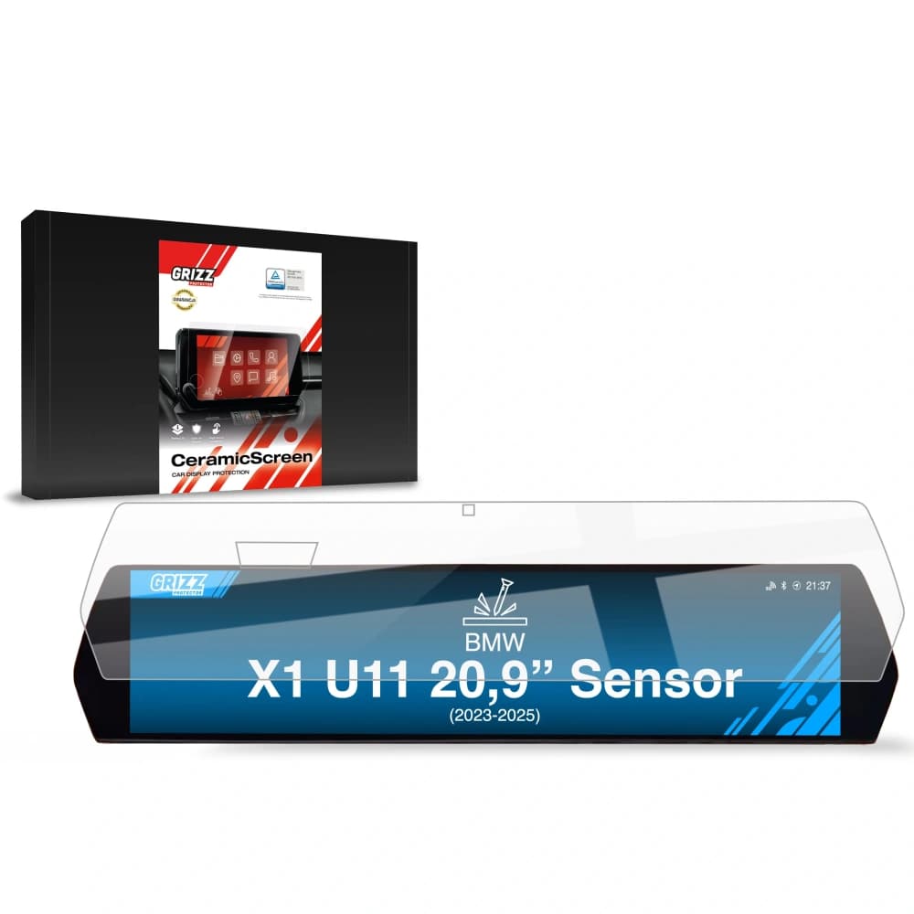 Ceramic GrizzGlass CarDisplay Protection BMW X1 U11 Sensor (2023-2025) - 1