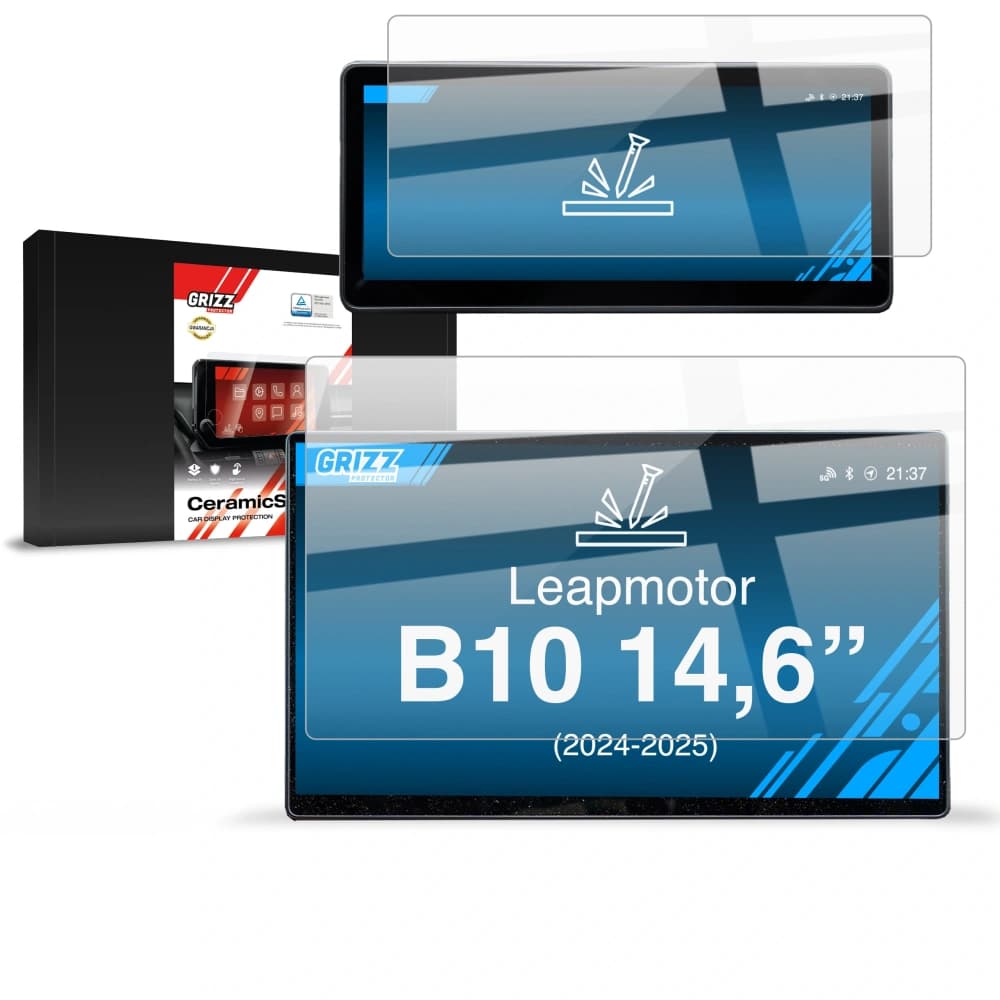Folia ceramiczna GrizzGlass CarDisplay Protection do Leapmotor B10 14,6" (2024-2025) - 1