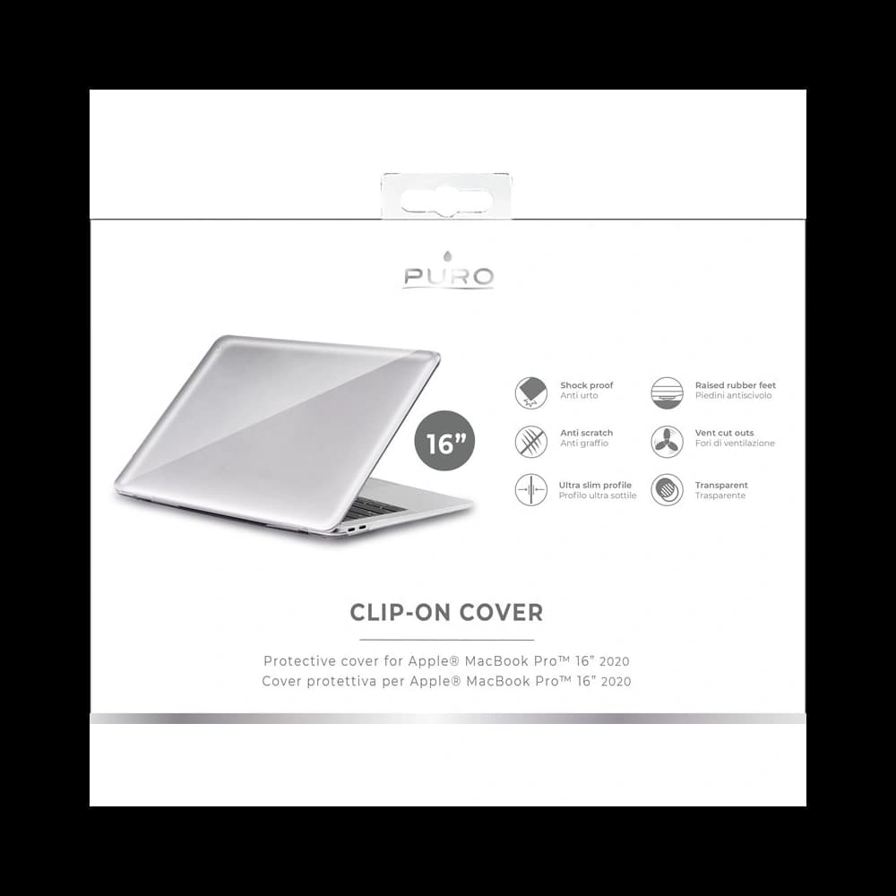 Apple PURO Clip On Tasche Macbook Pro 16" (transparent) - 6