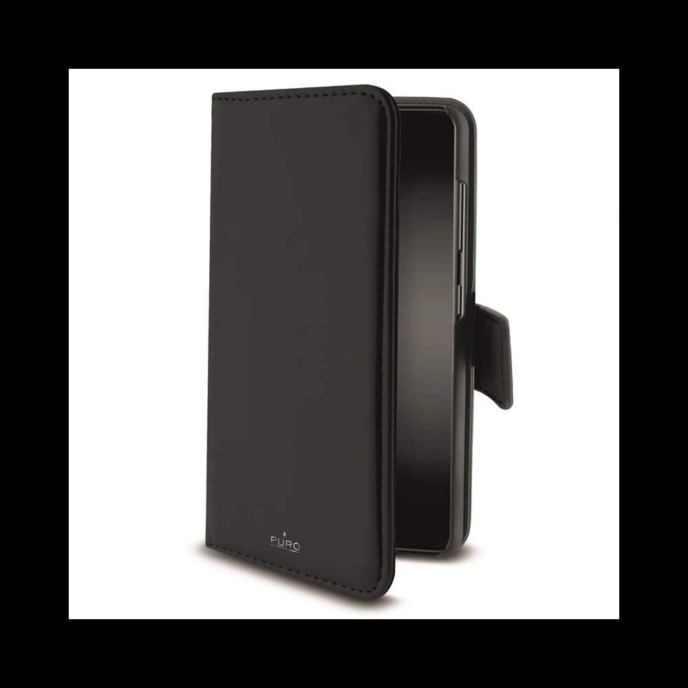 Etui PURO Wallet Detachable 2w1 Samsung Galaxy A21s (černý) - 2