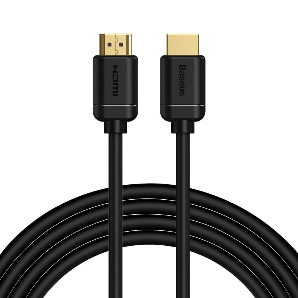 Kabel HDMI 2.0 Baseus, 4K 60Hz, 3D, HDR, 18Gbps, 3m (negru) - 1