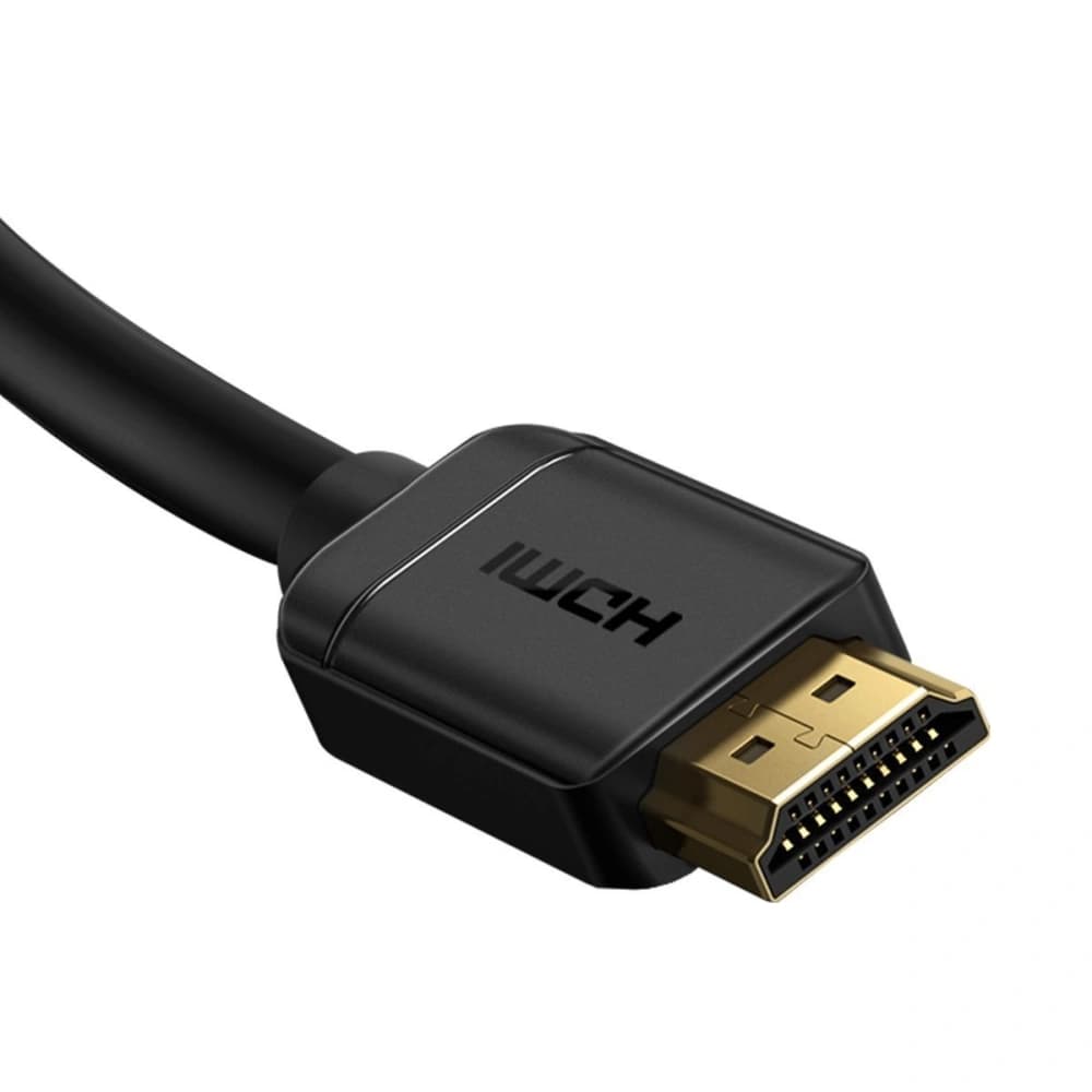 Kabel HDMI 2.0 Baseus, 4K 60Hz, 3D, HDR, 18Gbps, 3m (negru) - 5