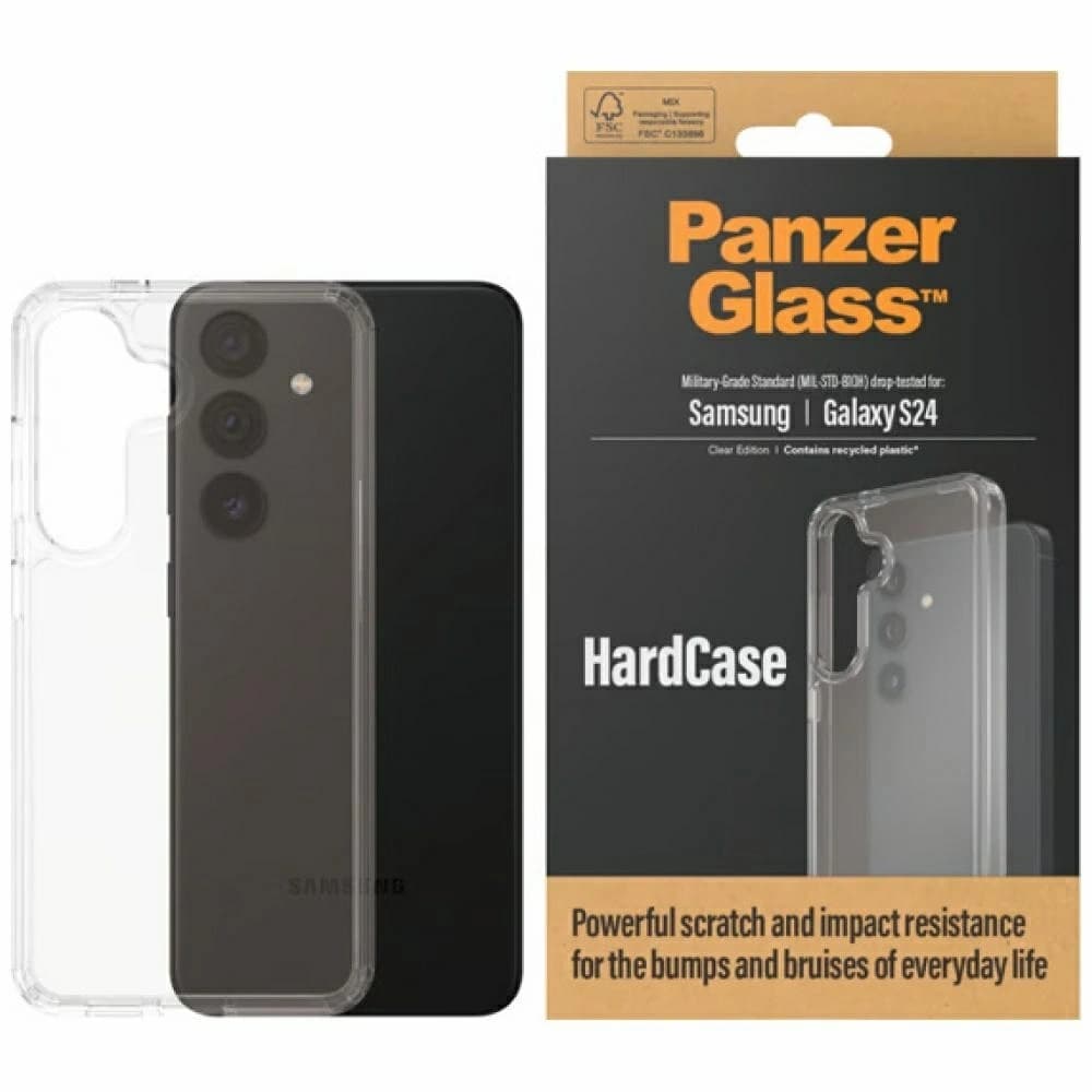 PanzerGlass HardCase Samsung Galaxy S24 de grad militar transparent - 3