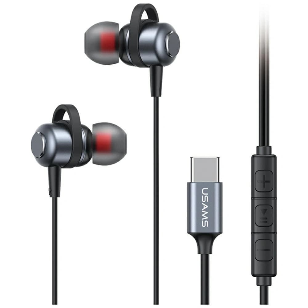 USAMS EP-48 USB-C Stereo In-Ear Kopfhörer Tarnung - 1