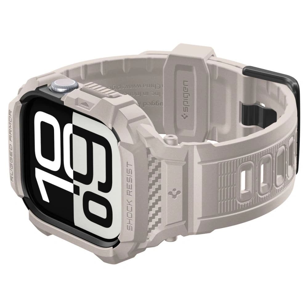 Spigen Rugged Armor Pro V2 Apple Watch 10 / 11 42mm Dune Beige - 10